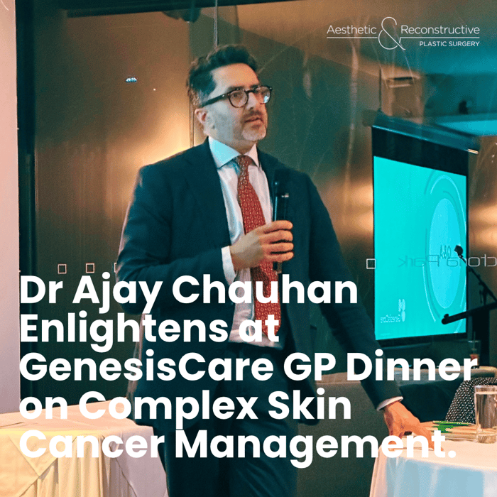 Dr Ajay Chauhan Enlightens at GenesisCare GP Dinner on Complex Skin Cancer Management