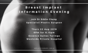 Breast Augmentation Information Evening With Brisbane Plastic Surgeon Dr Eddie Cheng